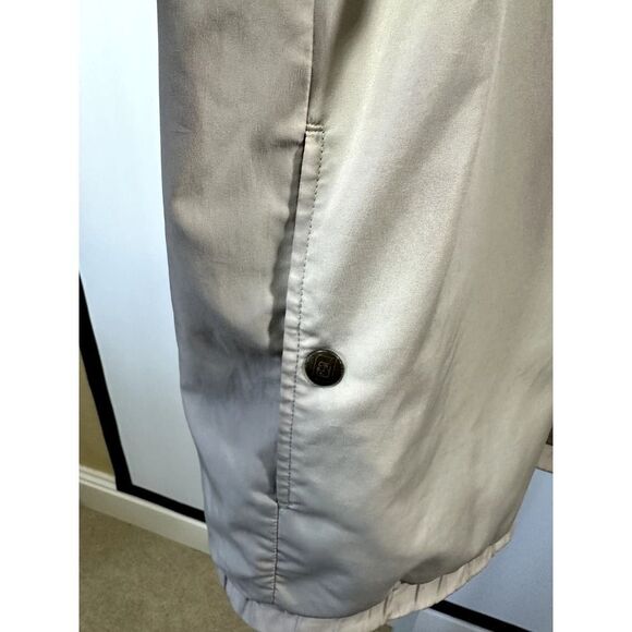 FOOTJOY DRYJOYS Men's Short Sleeve 1/2 Zip Golf Rain Jacket Beige Size Large - Picture 7 of 16